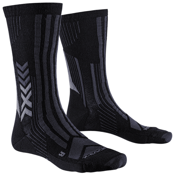 Ponožky X-Bionic TREKKING PERFORM MERINO CREW Black/Charcoal