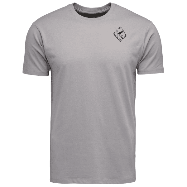 Tričko krátky rukáv Black Diamond Mono Pocket SS Tee Men Pewter