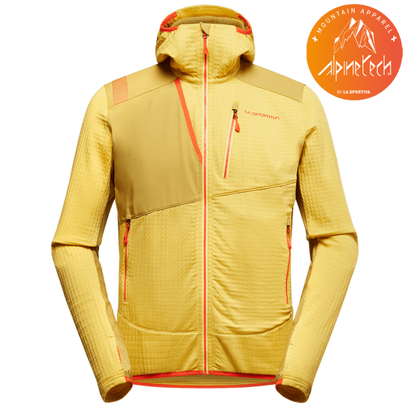 Bunda La Sportiva Lucendro Thermal Hoody Men Bamboo/Savana