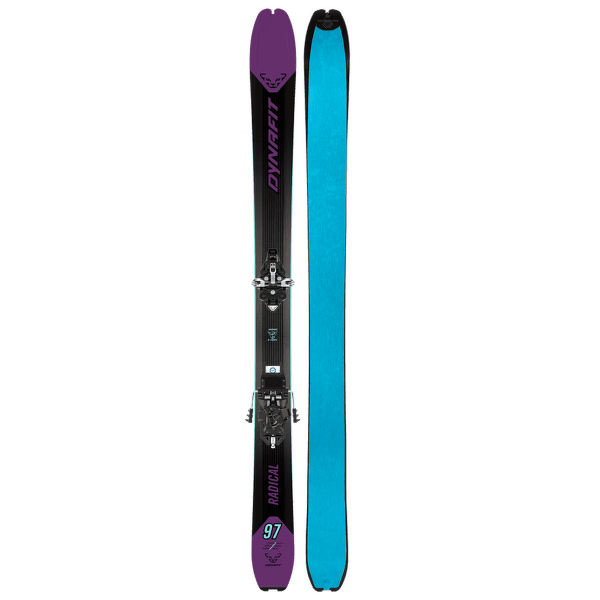 Set Dynafit Radical 97 Women Ski Set 6720 Royal Purple/Marine Blue