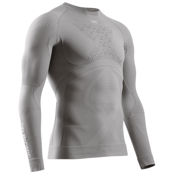 Triko dlouhý rukáv X-Bionic Energy Accumulator 4.0 Shirt Round Neck Men Seal Grey/Light Grey