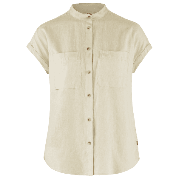 Košeľa krátky rukáv Fjällräven Övik Hemp Shirt SS Women Chalk White