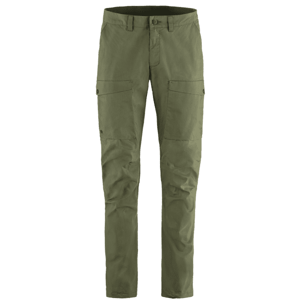 Kalhoty Fjällräven Abisko Hybrid Trail Trousers Men Laurel Green