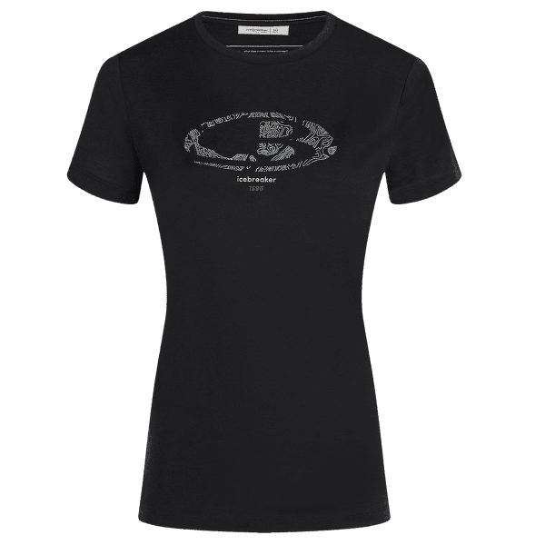 Tričko krátky rukáv Icebreaker Merino 150 Tech Lite SS Tee Icebreaker Anniversary Women BLACK