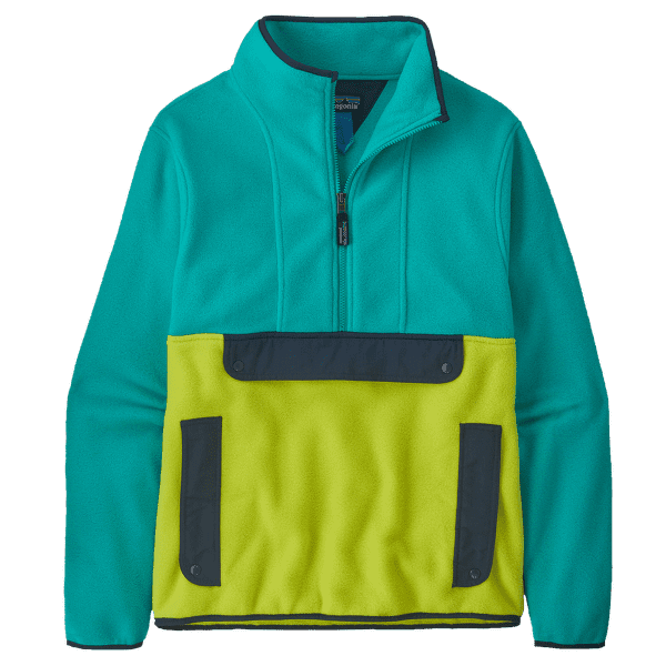 Pulover (3/4 Zapínání) Patagonia Synchilla Fleece Anorak Pullover Phosphorus Green