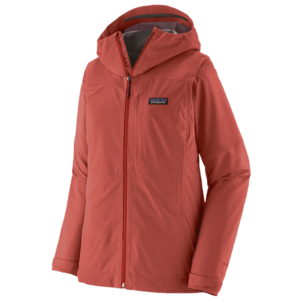 Bunda Patagonia Boulder Fork Rain Jacket Women Potters Red
