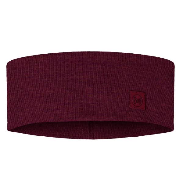 Čelenka Buff MERINO WIDE HEADBAND SOLID SOLID TIBETAN RED