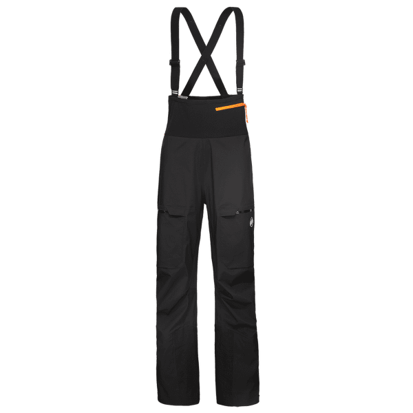 Nohavice Mammut Haldigrat HS Bib Pants Women black 0001