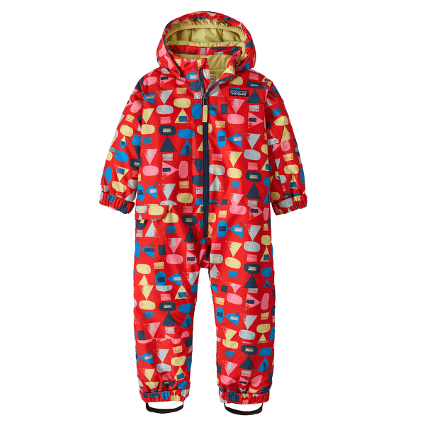 Kombinéza Patagonia Baby Snow Pile One-Piece Forest Being: Sizzle Red
