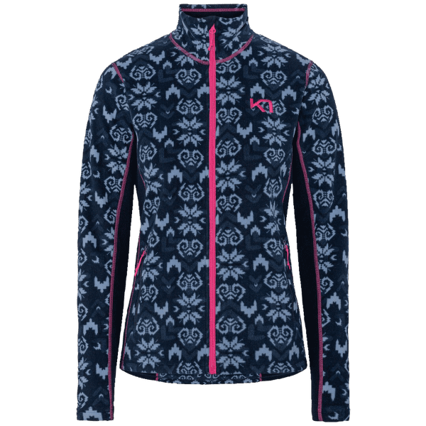 Mikina Kari Traa Olga Fleece Women ROY/DARK NAVY BLUE
