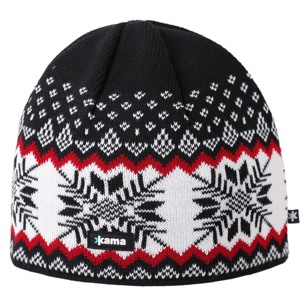 Čepice Kama KNITTED MERINO BEANIE KAMA A137 black 110
