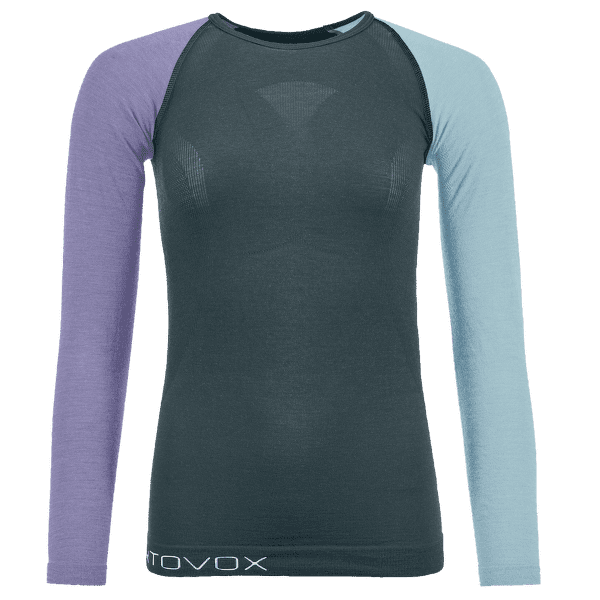Triko dlouhý rukáv Ortovox 120 COMP LIGHT LONG SLEEVE WOMEN 87801 dark arctic grey