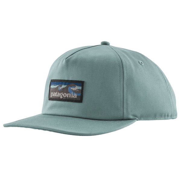 Šiltovka Patagonia Boardshort Label Funfarer Cap Blue Sage