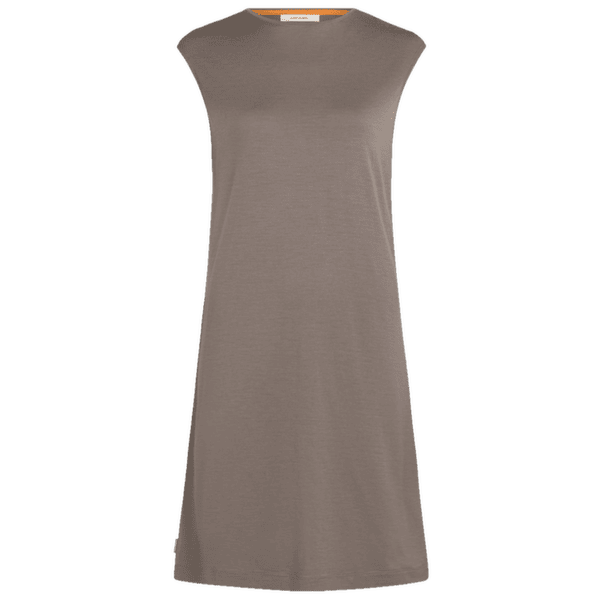 Šaty Icebreaker Granary Sleeveless Dress Women PORCINI