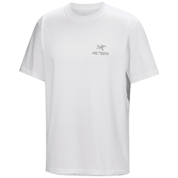 Tričko krátky rukáv Arcteryx Kragg SL Cotton Bird Word SS Men White Light / Black
