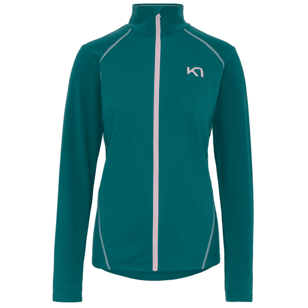 Mikina Kari Traa Kari F/Z Fleece PEACO/PEACOCK