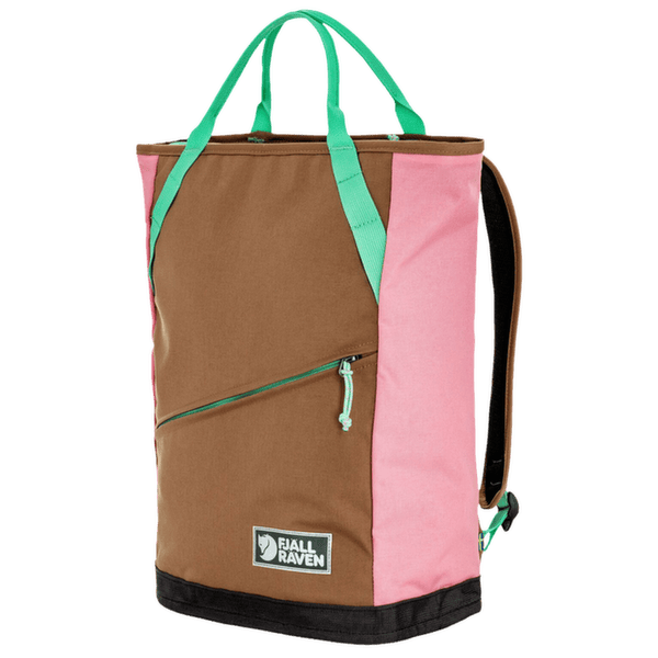 Taška Fjällräven VARDAG TOTEPACK 22 Poppy Pink-Khaki Dust