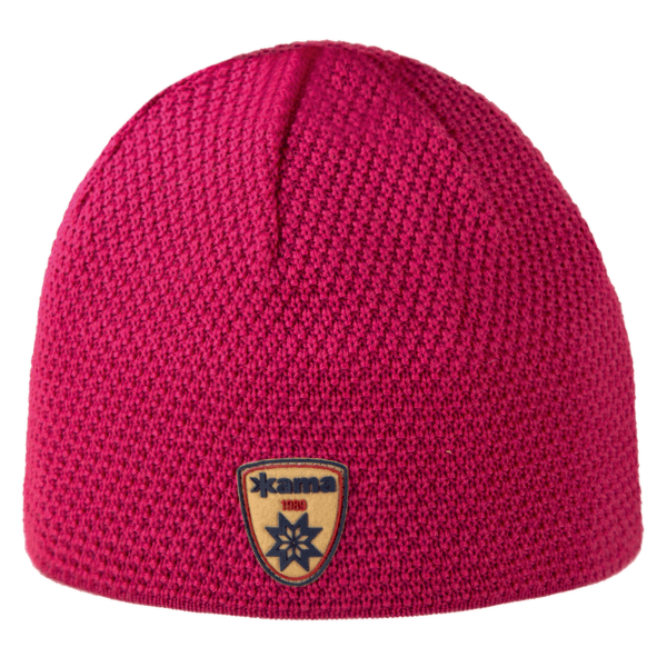 Čepice Kama AW28 Windstopper Knitted Hat Pink