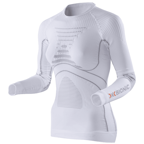 Tričko dlhý rukáv X-Bionic Accumulator Evo LS Round Neck Women White/Pearl Grey