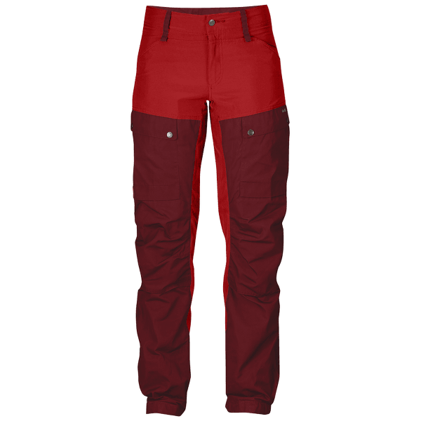 Kalhoty Fjällräven Keb Trousers Regular Women Ox Red