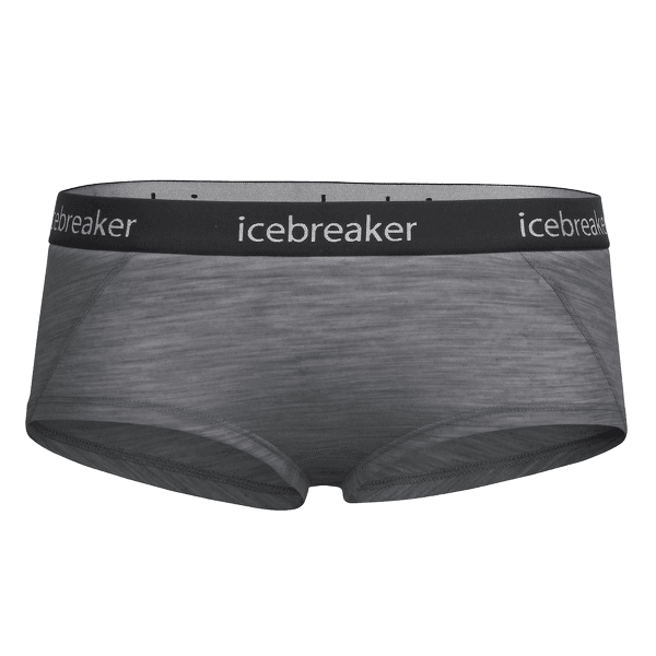 Kalhotky Icebreaker Sprite Hot Pants Women (103023) Gritstone HTHR/Black