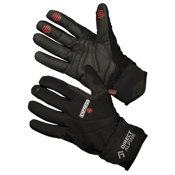 Rukavice Direct Alpine Express Plus Glove black/red
