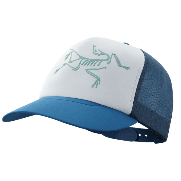 Bird Trucker Hat Cobalt Sun/Delos Grey