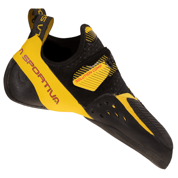 Lezečky La Sportiva Solution Comp Black/Yellow_999100