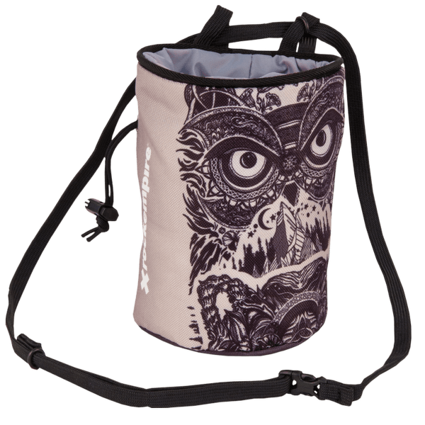 Pytlík Rock Empire Chalk Bag Owl Šedá
