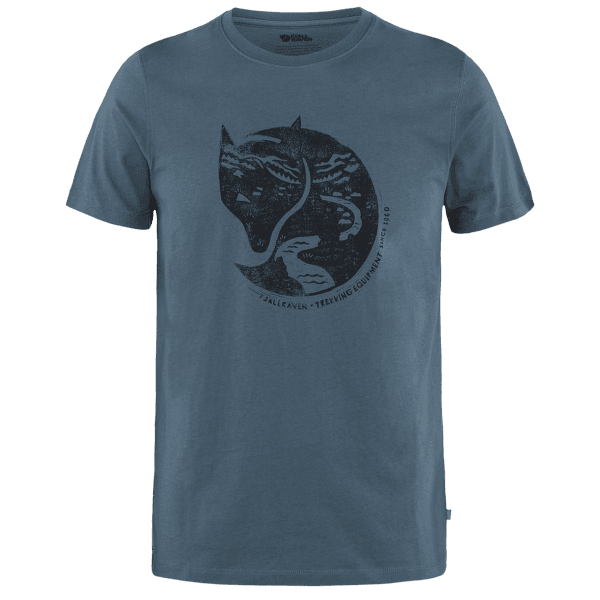 Triko krátký rukáv Fjällräven Arctic Fox T-Shirt Men Indigo Blue