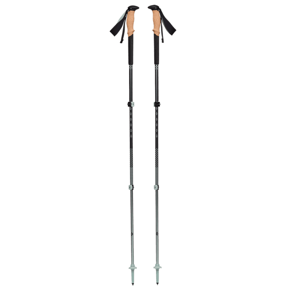 Hole Black Diamond PURSUIT TREKKING POLES Charcoal-Foam Green