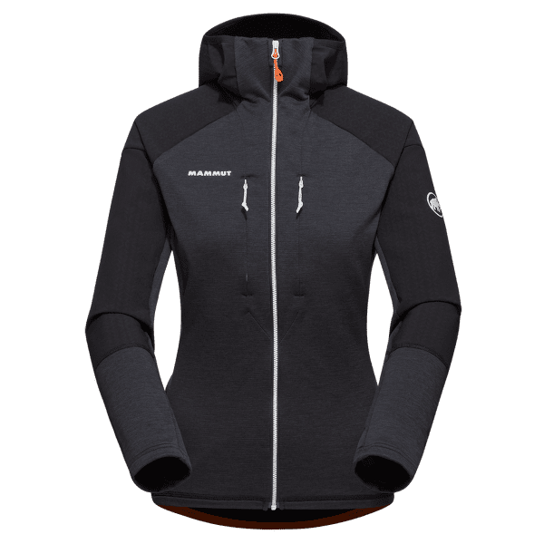 Mikina Mammut Eiswand Advanced ML Hooded Jacket Women black 0001