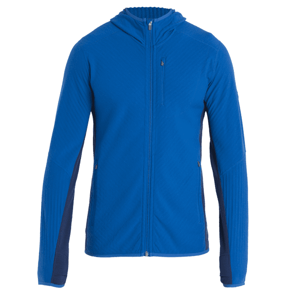 Mikina Icebreaker Descender LS Zip Hood Men (103465) LAZURITE/ROYAL NAVY