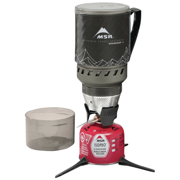 Vařič MSR WindBurner 1 L Personal Stove System - Black Black