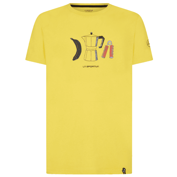 Tričko krátky rukáv La Sportiva Breakfast T-Shirt Men Yellow