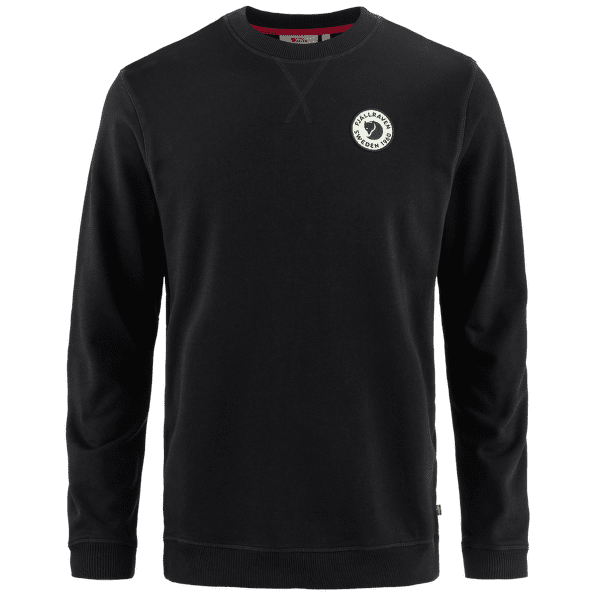 Triko dlouhý rukáv Fjällräven 1960 Logo Badge Sweater Men Black