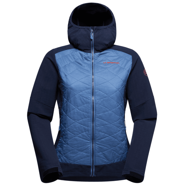 Bunda La Sportiva KAP HYBRID HOODY Women Moonlight/Deep Sea