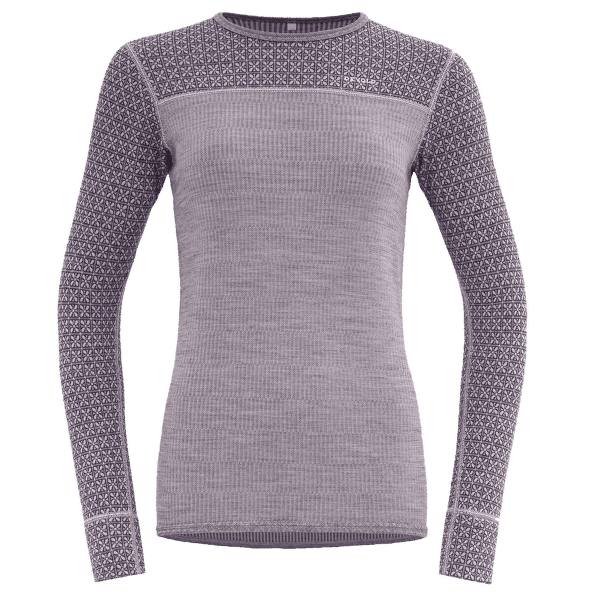 Tričko dlhý rukáv Devold Kvitegga Merino 230 Shirt Women 167A ORCHID