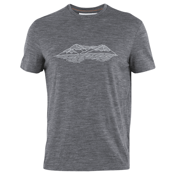 Tričko krátky rukáv Icebreaker Merino 150 Tech Lite SS Tee Pukaki Reflected Men GRITSTONE HTHR-013