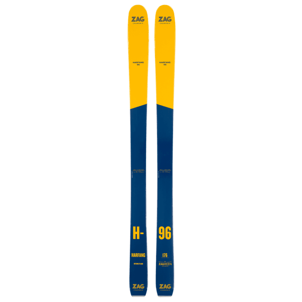 Lyže Zag ZAG SKIS H96 2022-2023 YELLOW/BLUE