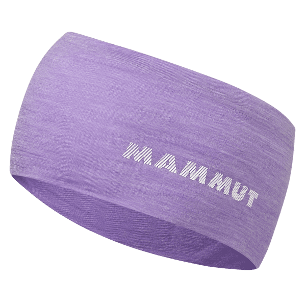Čelenka Mammut Tree Wool Headband 6437 lavandin melange