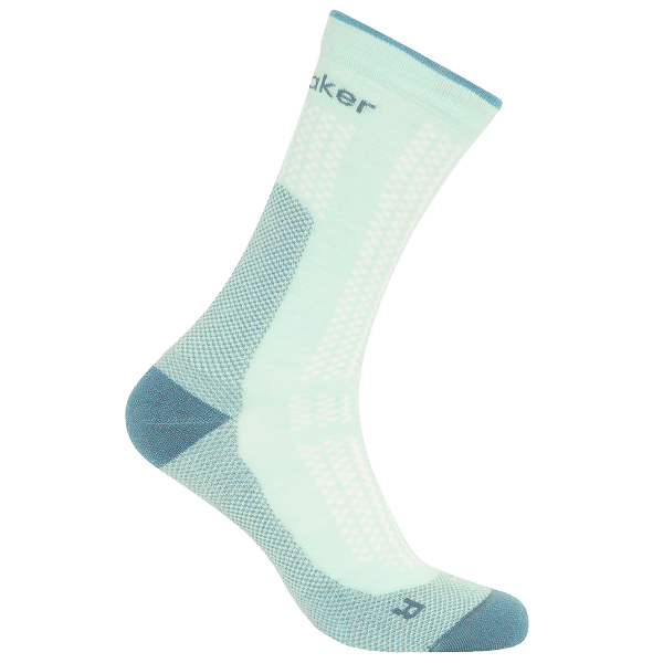 Ponožky Icebreaker Merino Hike+ Ultralight Crew Men MINT/BLUE ASH