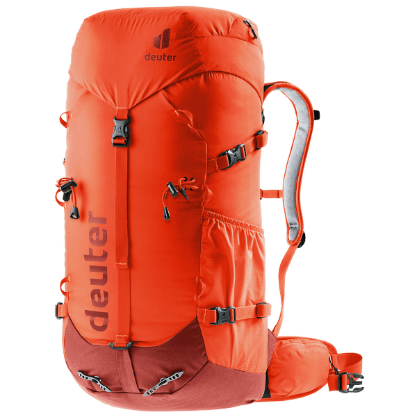 Batoh deuter Gravity Expedition 45+ papaya-redwood