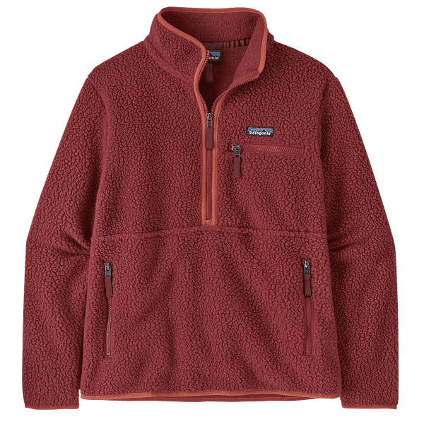Svetr Patagonia Retro Pile Marsupia Women Sequoia Red