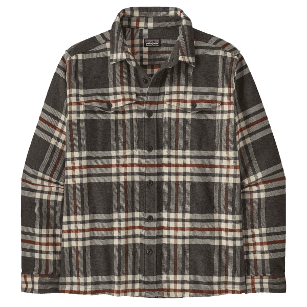 Košile dlouhý rukáv Patagonia Fjord Flannel Shirt Men Catch: Ink Black