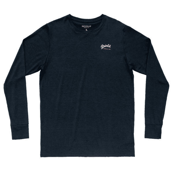 Triko dlouhý rukáv Devold Classic Script LS Men 284A INK