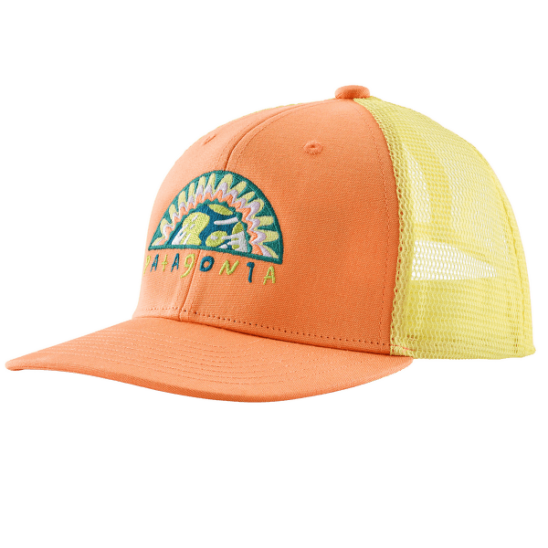 Kšiltovka Patagonia Trucker Hat Kid Kids Planet: Peach Sherbet
