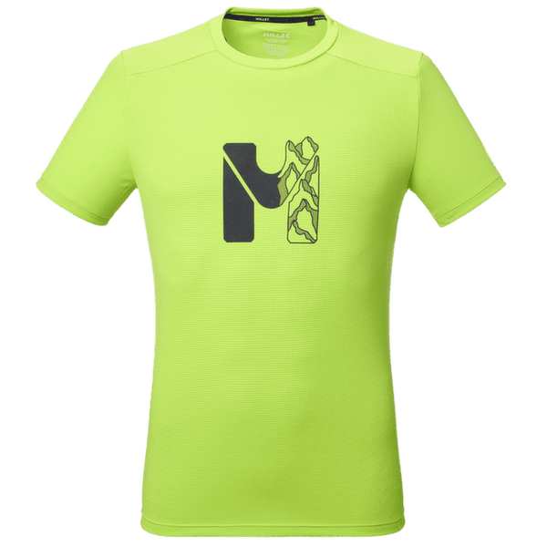 Tričko krátky rukáv Millet KAMET MAP TS SS Men MACAW GREEN