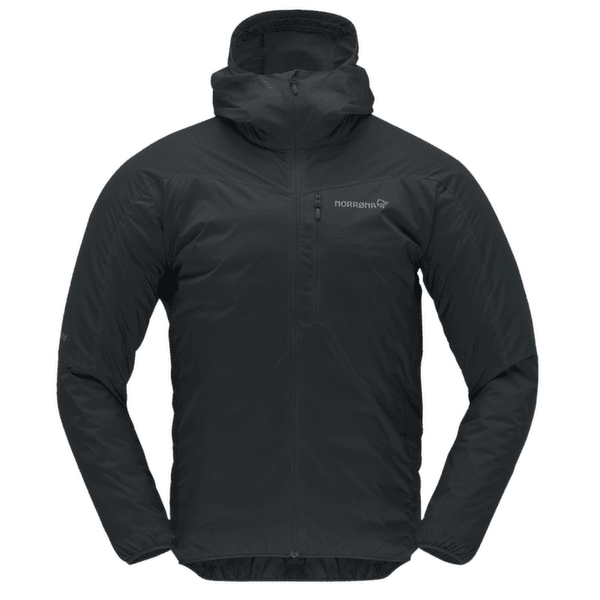 Bunda Norrona falketind aero60 Hood Men Caviar Black