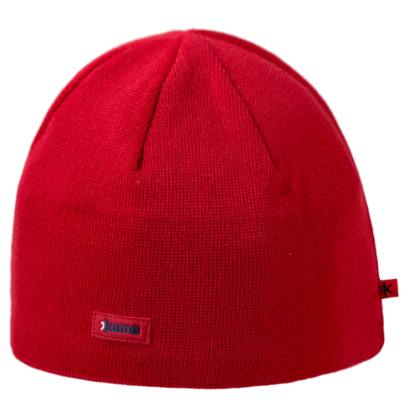 Čepice Kama A02 Knitted Hat red